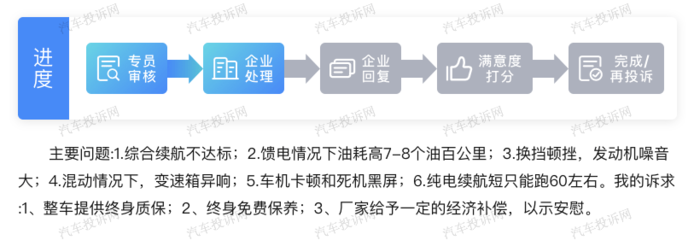 續航打折、車機卡頓引車主不滿，星途追風ET-i車主聯合呼吁官方給出合理解決方案